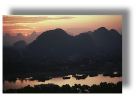 Li River at dawn